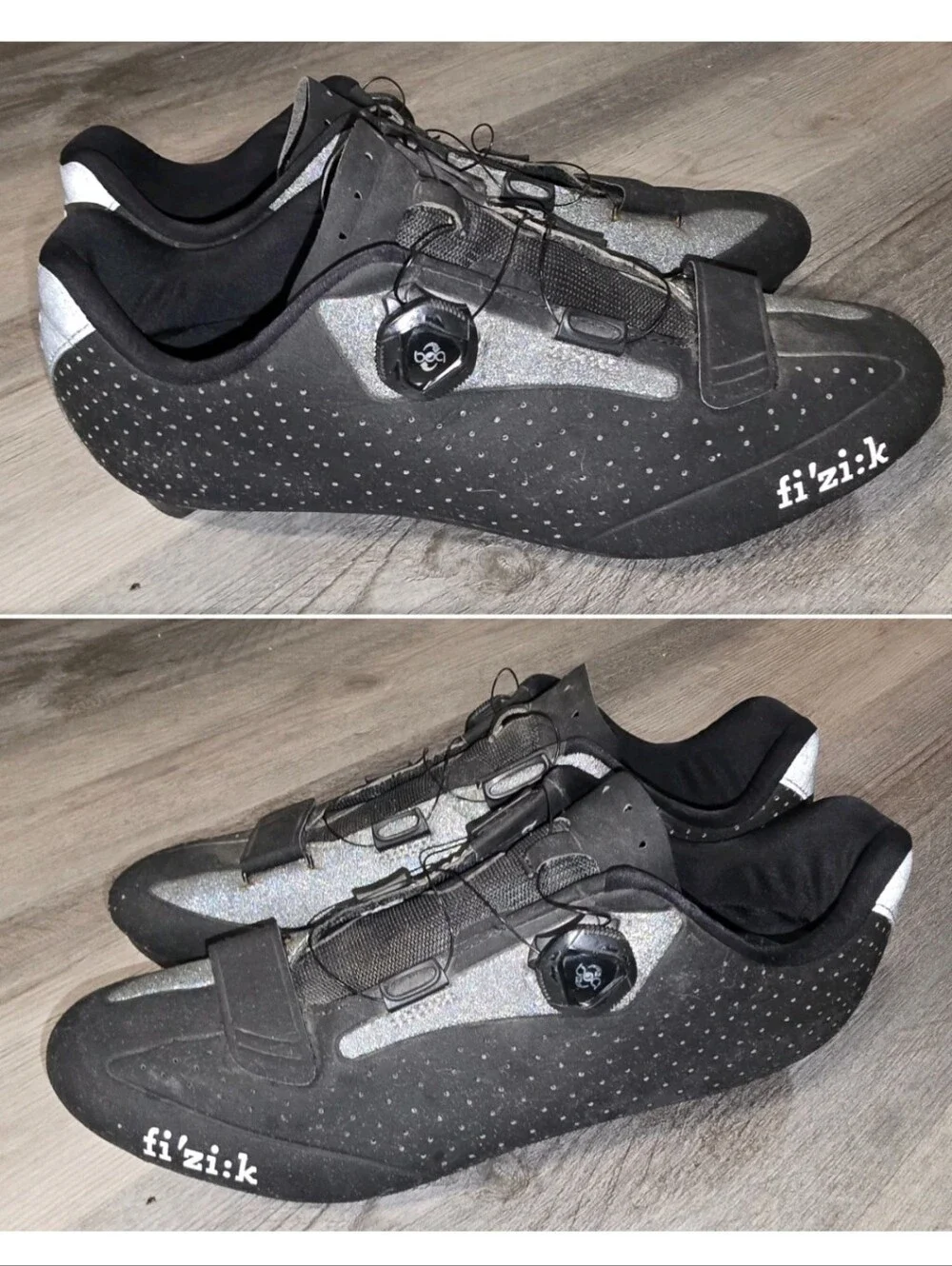 Fizik Fi'zi:k R5B Boa Road Bike Shoes Bicycle Cleats Men's EU 45.5 or US 11.75